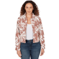 Petite Skyes the Limit Blooming Pastels Leaf Denim Jacket - image 1