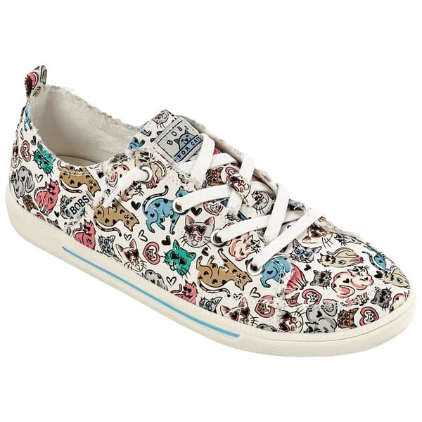 Womens Skechers BOBS B Cute 2.0 - Kitten Around Fashion Sneakers - image 