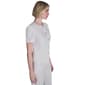 Womens DKNY Short Sleeve Button Front Blouse - image 3