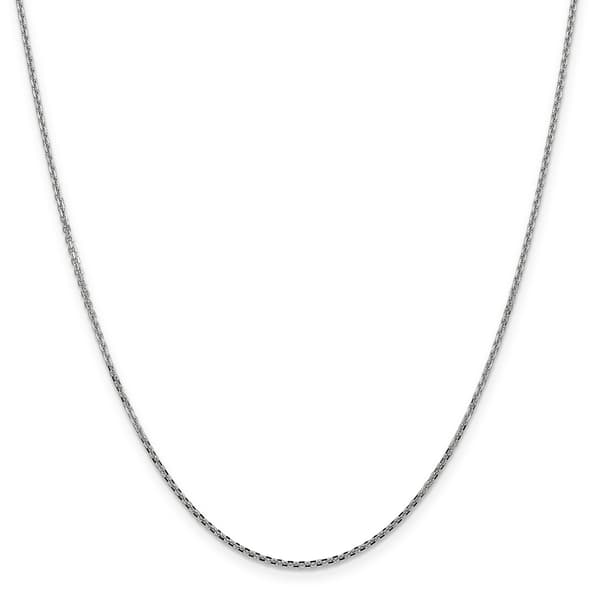 Gold Classics™ 10kt. White 1.3mm 9in. Chain Ankle Bracelet