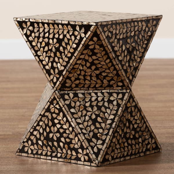 Baxton Studio Feronia Modern Bohemian End Table