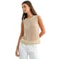 Womens CITY BLUES Open Crochet Sweater Vest - image 1