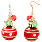 Christmas Ornament-Inspired Drop Earrings - image 2