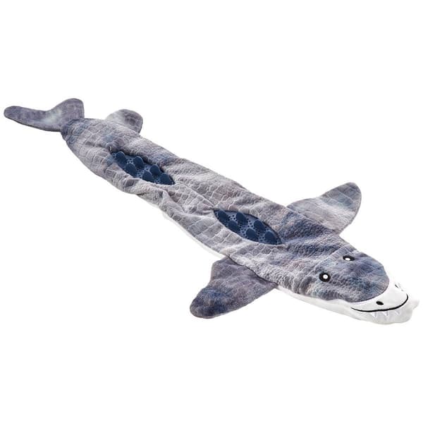Smithsonian Shark Squeak Dog Toy - image 