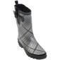 Womens Fifth &amp; Luxe Mid Calf Faux Fur Lined Rain Boots - image 1