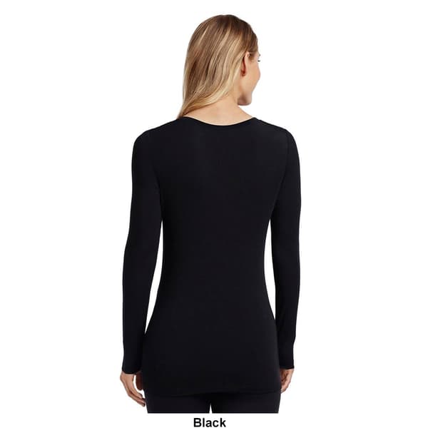 Womens Cuddl Duds&#174; Softwear w/Stretch Long Sleeve Thermal Top