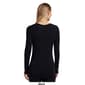 Womens Cuddl Duds&#174; Softwear w/Stretch Long Sleeve Thermal Top - image 2