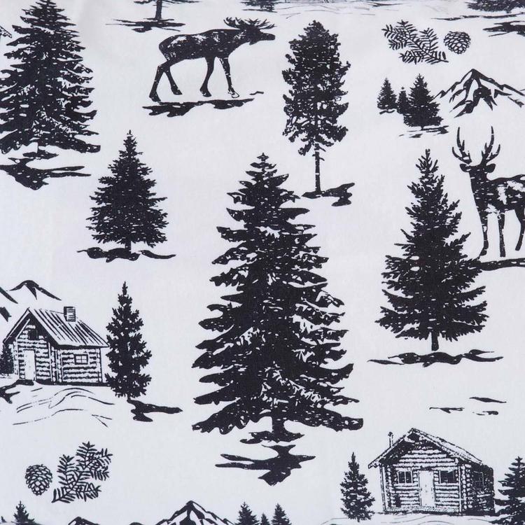 Freshfolds Premium Cotton Flannel December Frost 4pc. Sheet Set