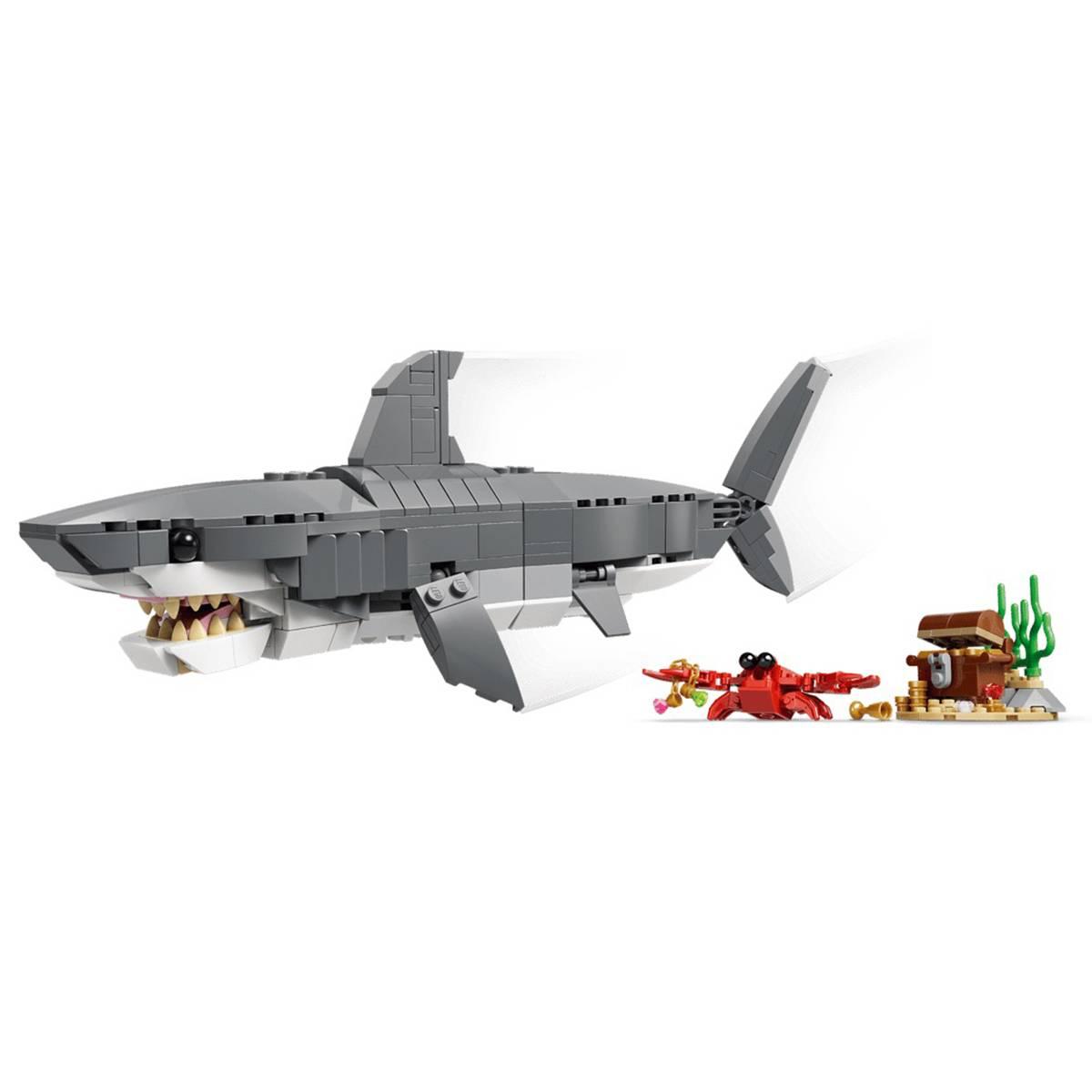 LEGO® Creator 3-in-1 Shark with Treasure Chest Building Kit