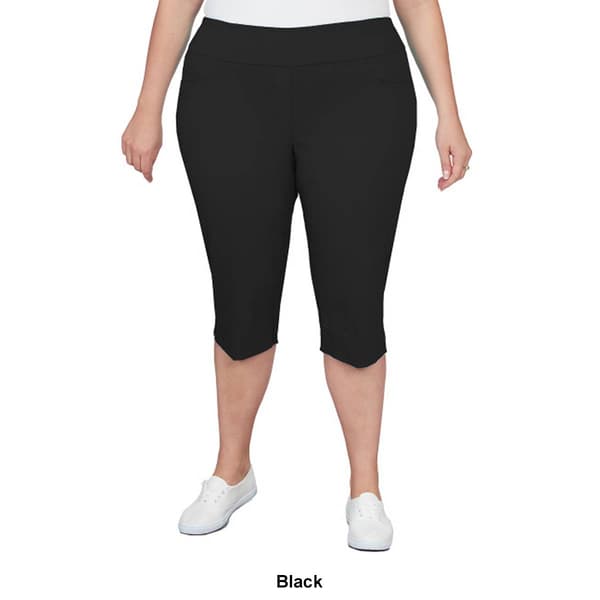 Plus Size Ruby Rd. Key Items Tech Pull-On Clamdigger