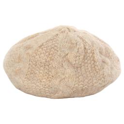 Womens Steve Madden Fuzzy Chunky Cable Beret