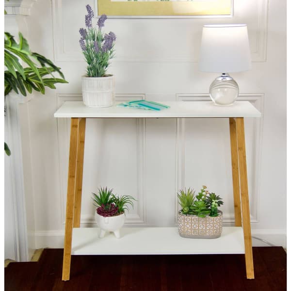 eccostyle&#8482; Bamboo Frame Console Table
