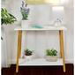 eccostyle&#8482; Bamboo Frame Console Table - image 4