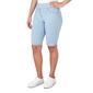 Womens Ruby Rd. Key Items Extra Stretch Pull On Denim Shorts - image 3