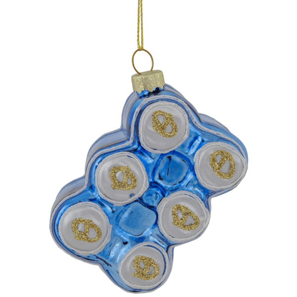 Northlight 6pk. Canned Beer Glass Christmas Ornament