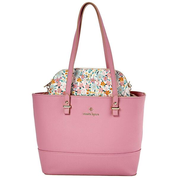 Nanette Lepore Brielle Bag In A Bag Solid Tote Crossbody - image 