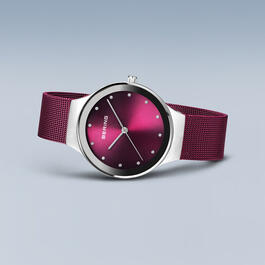 Womens BERING Stainless Steel Purple Dial Watch - 12934-909