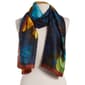 Womens Renshun Bright Silk Oblong Scarf - image 1