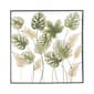 9th & Pike&#40;R&#41; Green and Yellow Leaves Metal Wall Decor - image 1