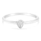 Sterling Silver Miracle Set Diamond Ring - image 1