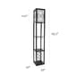 Simple Designs Floor Lamp Etagere Organizer w/Linen Shade - image 11