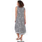 Womens Ruby Rd. Sleeveless Puff Print High Low Hem A-Line Dress - image 2