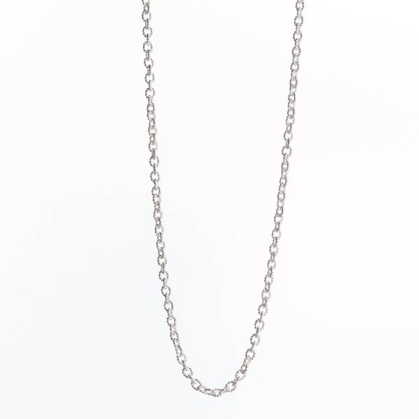 Design Collection 24in. Silver Plated Necklace - image 