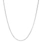24in. Sterling Silver Box Chain Necklace - image 1