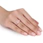 Gemstone Classics™ Silver 1 2/5ctw. Morganite Ring - image 3