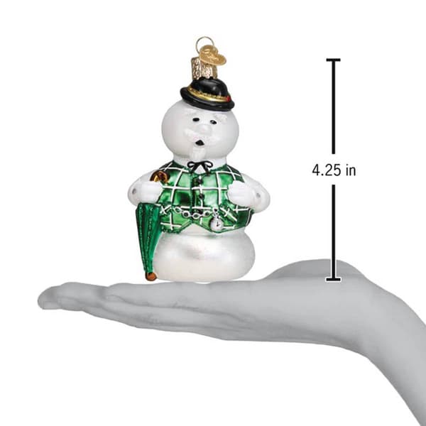 Old World Christmas Sam the Snowman Ornament