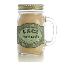 Our Own Candle Company French Vanilla 13oz Mason Jar Candle
