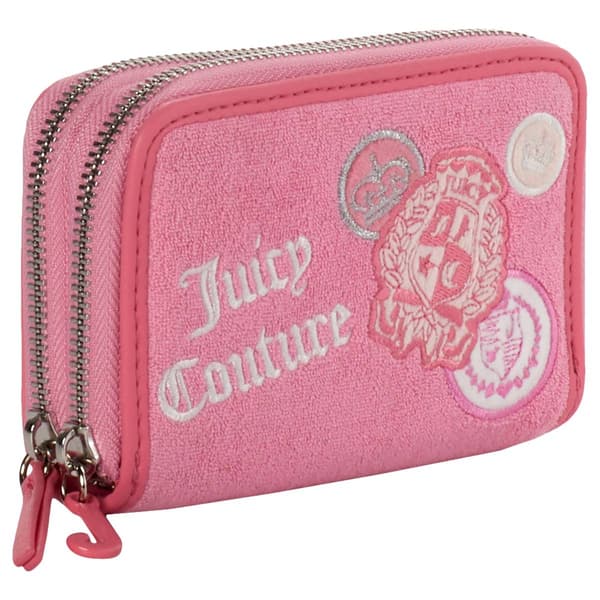 Womens Juicy Couture Juicy Girls Rule Zip Around Wallet