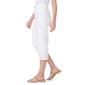 Womens Gloria Vanderbilt Amanda Capris w/Embroidery Scallop Hem - image 3