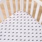 NoJo Lightning Bolt Print Crib Sheet - image 3