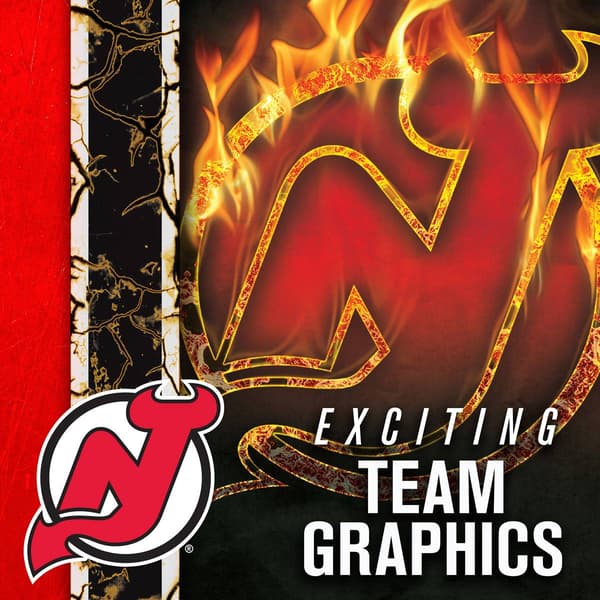 Franklin® GFM 1500 NHL Devils Goalie Face Mask