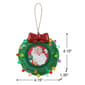 Mr. Christmas 3in. Wreath Picture Frame Recordable Ornament - image 3