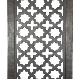 9th & Pike® Black Traditional Ornamental Wood Wall Decor