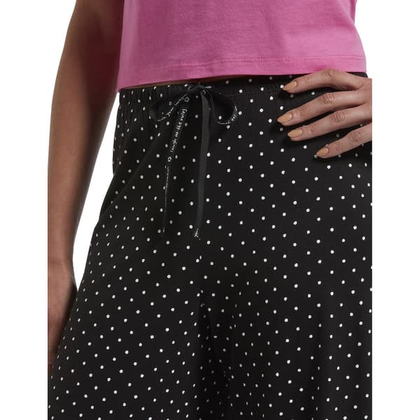 Plus Size HUE® Rio Polka Dot Tie Waist Pajama Pants