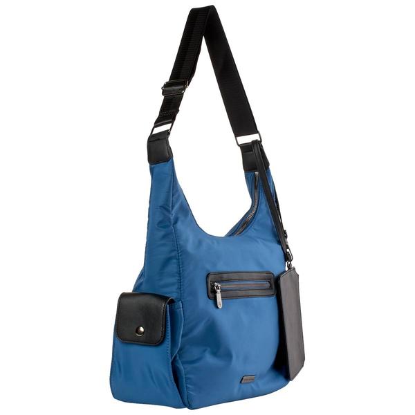 Adrienne Vittadini Nylon Hobo with Pouch