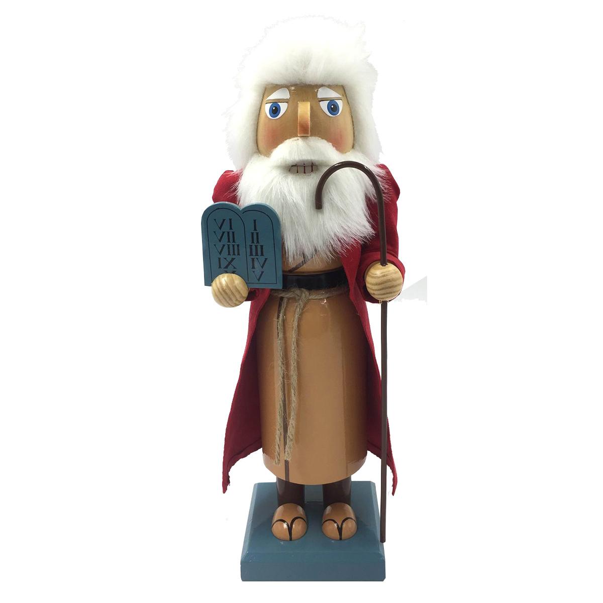 Santa’s Workshop 14in. Moses Nutcracker