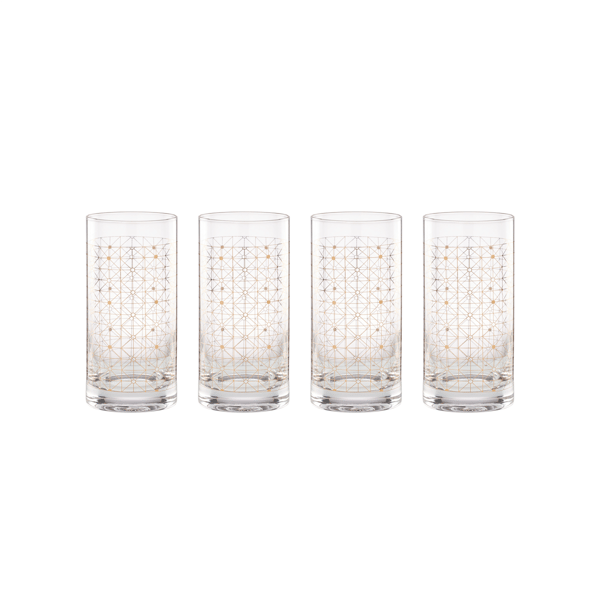 Lenox® Tuscany Classics Gold Dust Highball Glasses - Set of 4