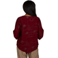 Petite Alfred Dunner Union 3/4 Sleeve Sparkle Soutache Blouse - image 2