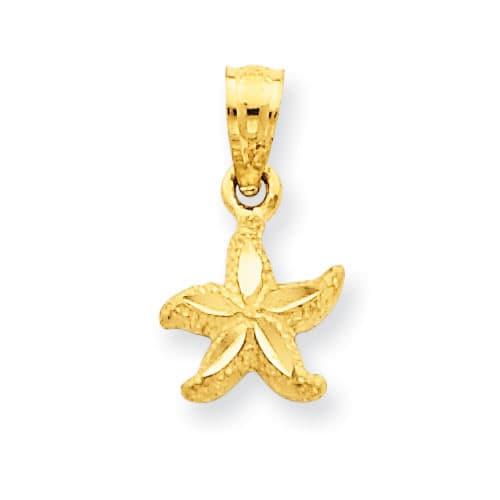 Gold Classics&#40;tm&#41; 14k. Starfish Pendant - image 