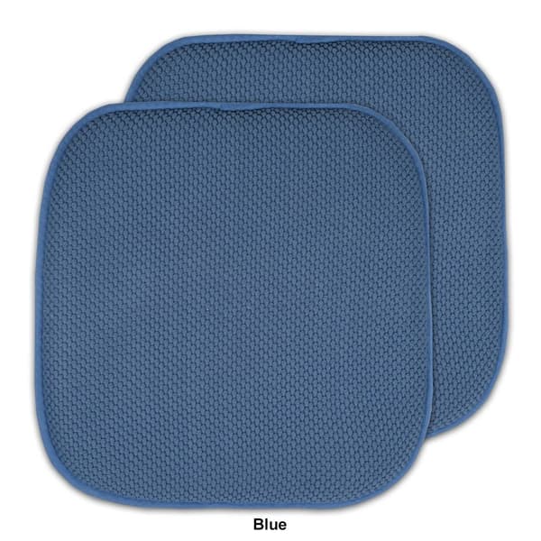 Sweet Home Collection Honeycomb Memory Foam Non-Slip Chair Pad
