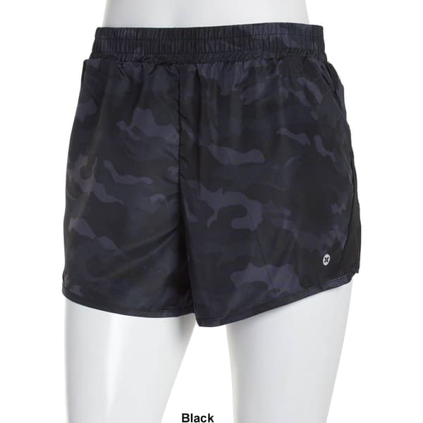 Womens RBX Camo Printed Microfiber Running Shorts