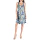 Womens 24/7 Comfort Apparel Paisley Sleeveless Fit & Flare Dress - image 1