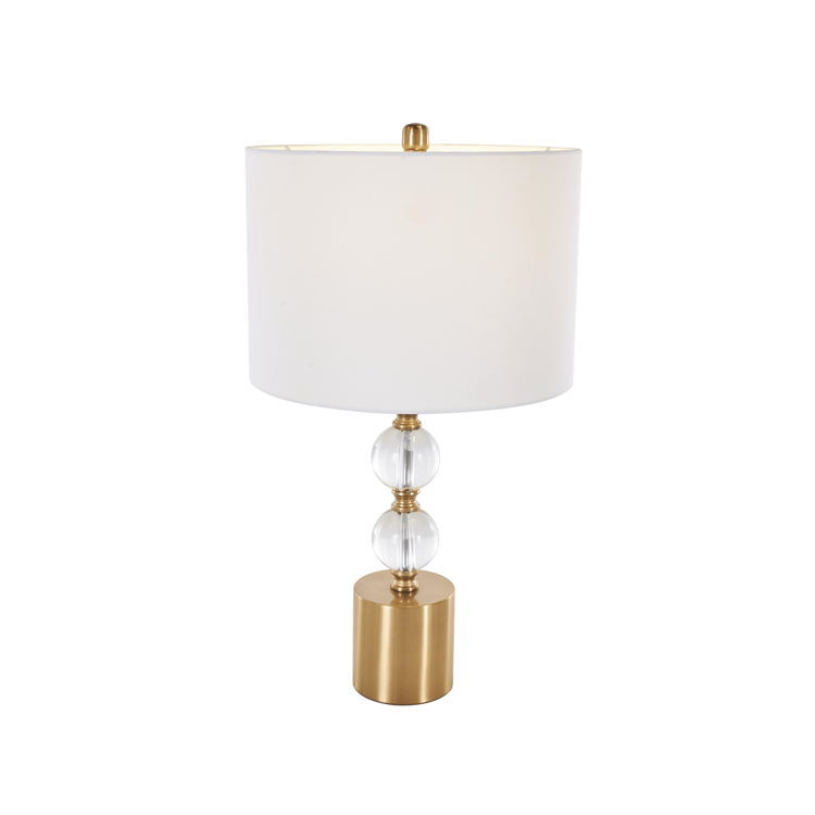 9th & Pike(R) Glam Clear Crystal Table Lamp
