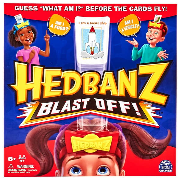 Spin Master(tm) Hedbanz Blast Off Game - image 