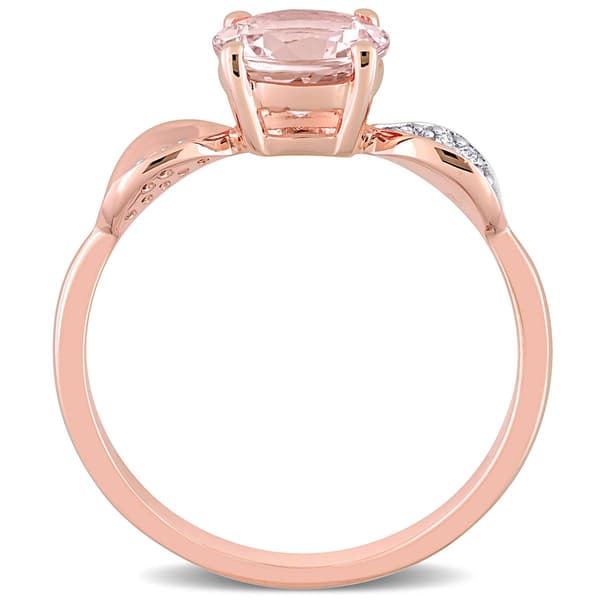 Gemstone Classics™ 10kt. Rose Gold Diamond Accent Ring