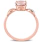 Gemstone Classics™ 10kt. Rose Gold Diamond Accent Ring - image 4